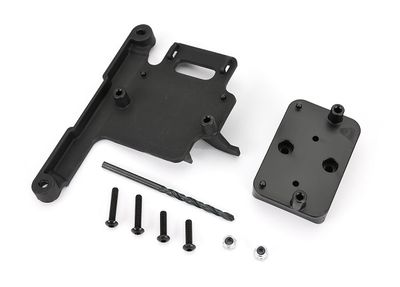 TRA6554X, Traxxas Mount, telemetry expander (fits Rustler, Bandit, Slash 2WD)