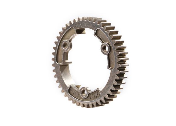 Traxxas Steel Wide-Face Mod 1.0 Spur Gear, Size: 46T