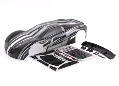 TRA6412X, Traxxas Body, XO-1, ProGraphix (graphics are printed, requires paint &amp; final color application)/ wing/ wing washers (left &amp; right)/ wing mounts (2)/ washers (2)/ 4x10mm BCS (4)/ 4x12mm BCS (