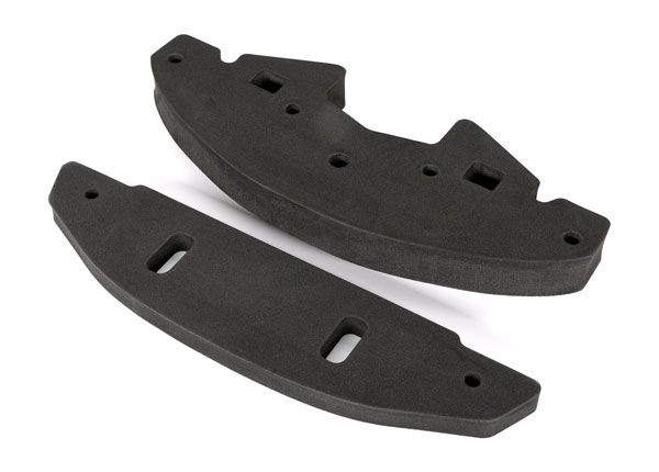 Traxxas Body bumpers, foam (front &amp; rear)