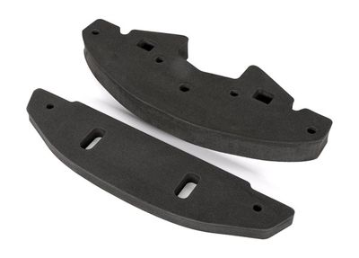 Traxxas Body bumpers, foam (front &amp; rear)