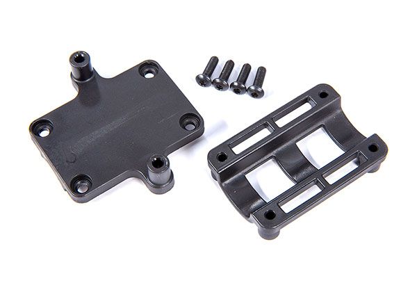 Traxxas Mount, telemetry expander (requires #6730 chassis brace kit)
