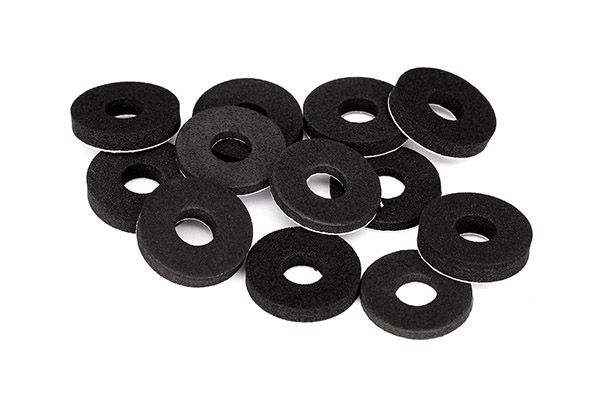 TRA6716, Traxxas Body Washers Foam 2mm (2) 3mm (2) 4mm (4)