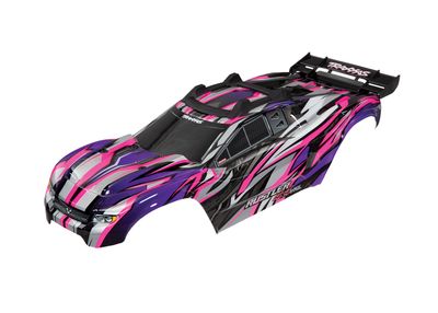 Traxxas Body, Rustler 4X4 VXL, pink