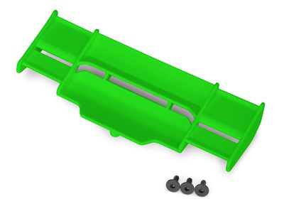 Traxxas Wing, RustlerÔøΩ 4x4 (green)/ 3x8 FCS (3)