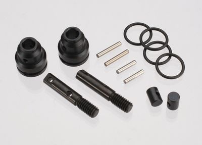 TRA7055, Traxxas Rebuild kit (for 1/16 E-Revo/Slash steel constant-velocity driveshafts) (includes pins, o-rings, stub axles for driveshafts assemblies)