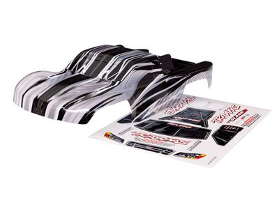 Traxxas Body, 1/16 SlashÔøΩ 4X4, ProGraphixÔøΩ (graphics are printed, requires paint &amp; final color application)/ decal sheet
