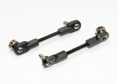 Traxxas Linkage, rear sway bar (Slash 4x4) (2) (assembled with rod ends, hollow balls and ball studs)