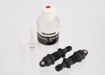 Traxxas Shocks, GTR composite, 1/16 E-Revo/Slash (assembled, without springs) (2)