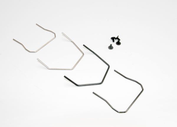 Traxxas Wires, sway bar (front &amp; rear, hard &amp; soft) (Slash 4X4)/ 3x6 FCS (4)