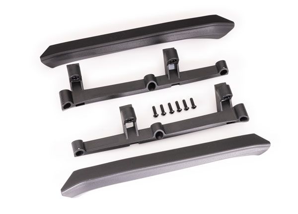 TRA7419, Traxxas Side trim (left &amp; right)/ trim retainers (left &amp; right) (fits #7412 series bodies)