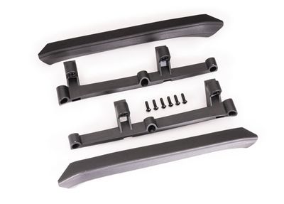 TRA7419, Traxxas Side trim (left &amp; right)/ trim retainers (left &amp; right) (fits #7412 series bodies)