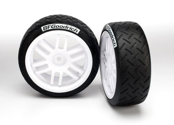 Traxxas Tires &amp; wheels, assembled, glued (TraxxasÔøΩ Rally wheels, BFGoodrichÔøΩ Rally tires) (2)