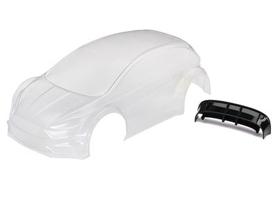 TRA7412, Traxxas Body, Ford Fiesta ST Rally (clear, requires painting)