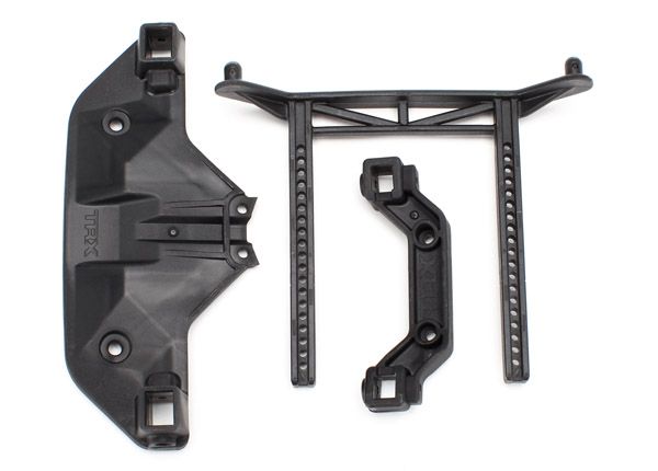 TRA7415X, Traxxas Body mounts, front &amp; rear/ body post, rear (1)