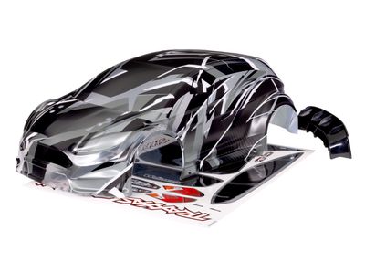 Traxxas Body, Ford FiestaÔøΩ ST Rally VXL, ProGraphixÔøΩ (graphics are printed, requires paint &amp; final color application)/ wing/ 3x8mm FCS (4)/ decal sheet