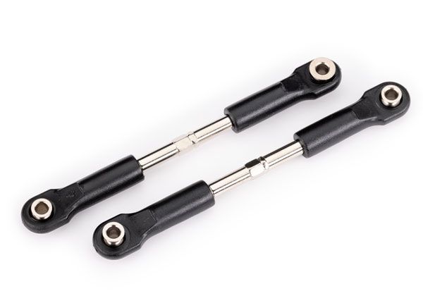 Traxxas Turnbuckles, toe link, 47mm (77mm center to center) (assembled with rod ends and hollow balls) (1 left, 1 right)