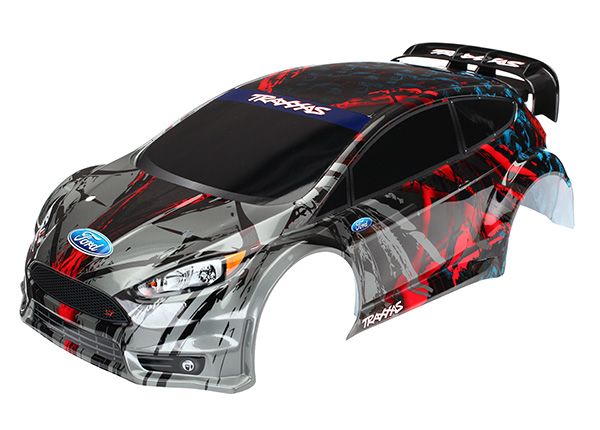 Traxxas Body, Ford FiestaÔøΩ ST Rally (painted, decals applied)