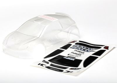 Traxxas Body, LaTraxÔøΩ Rally (clear, requires painting)/ decals