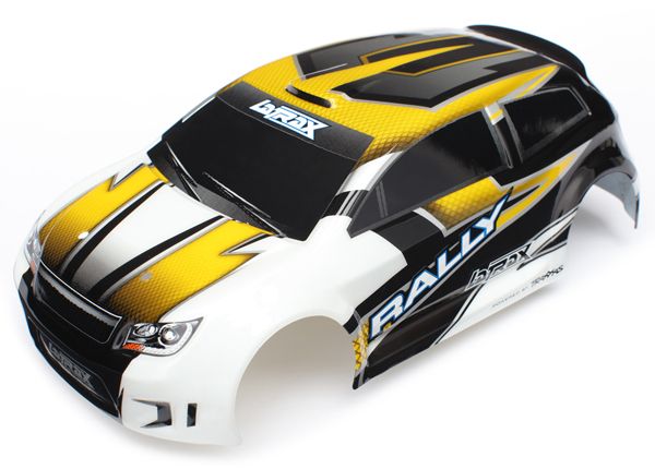 Traxxas Body, LaTrax Rally, yellow (painted)/ decals