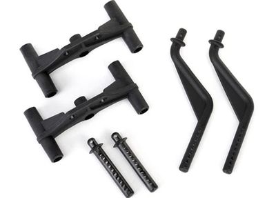 Traxxas Body mounts, front &amp; rear / body mount posts, front &amp; rear
