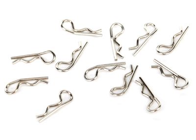 Traxxas Body clips, red (12)