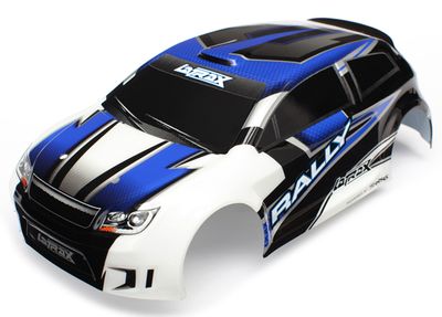 Traxxas Body, LaTrax Rally, blue (painted)/ decals