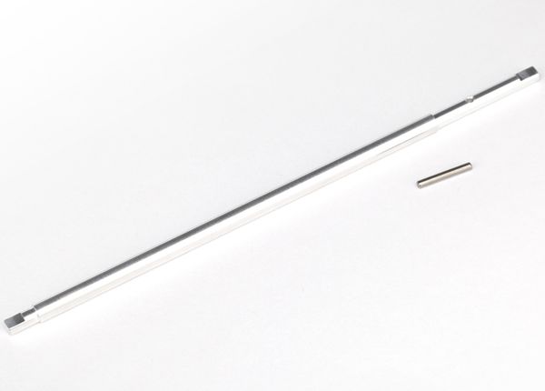 Traxxas Driveshaft, center, aluminum / pin-1