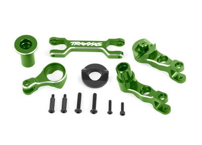 Traxxas Steering bellcranks (left &amp; right)/ draglink (6061-T6 aluminum, green-anodized) (fits X-MaxxÔøΩ)