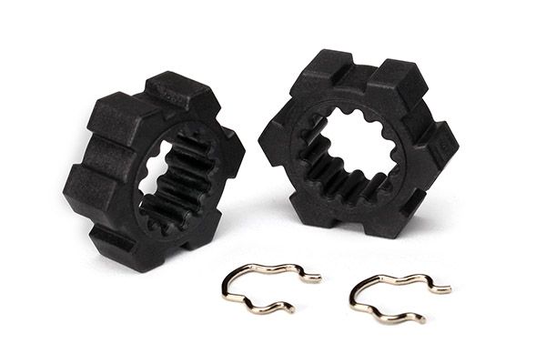 TRA7756, Traxxas X-Maxx/Traxxas XRT Wheel Hex Hub (2)