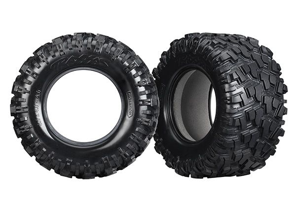 Traxxas Tires, MaxxÔøΩ AT (left &amp; right) (2)/ foam inserts (2)