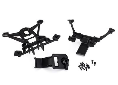 TRA7715, Traxxas X-Maxx Front &amp; Rear Body Mount Set