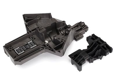Traxxas Bulkhead, rear (upper &amp; lower), center differential (replacing #7727 &amp; #7728 requires #5108 ball bearings (2))