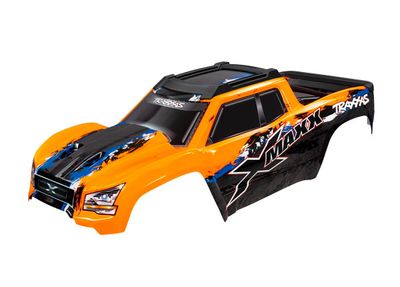 TRA7811, Traxxas Body, X-Maxx, Orange