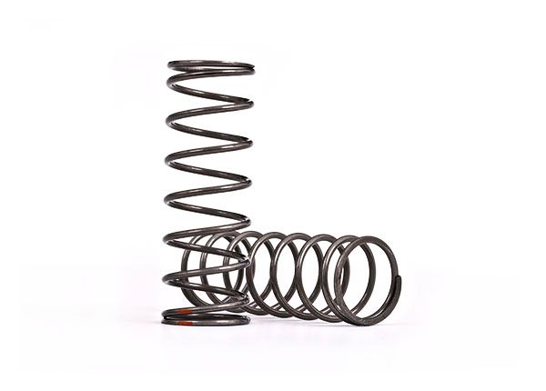 Traxxas Springs, shock, medium (natural finish) (GTX) (2.899 rate, orange stripe) (2)