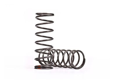 Traxxas Springs, shock, medium (natural finish) (GTX) (2.899 rate, orange stripe) (2)