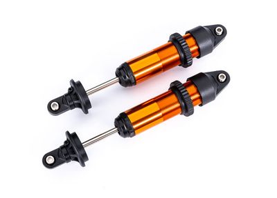 TRA7861T, Traxxas XRT Medium GTX Shocks (Orange) (2)