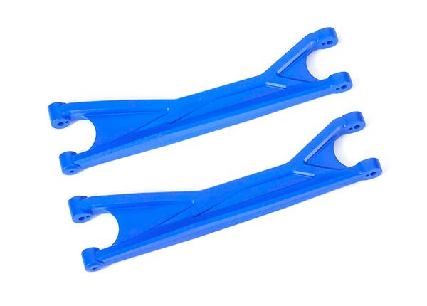 Traxxas Suspension arms, upper, blue (left or right, front or rear) (2) (for use with #7895 X-Maxx WideMaxx suspension kit)