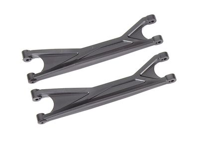 TRA7892, Traxxas Suspension arms, upper, black (left or right, front or rear) (2) (for use with #7895 X-Maxx WideMaxx suspension kit)
