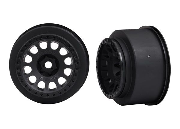 Traxxas Wheels, XRT Race, black (left and right)