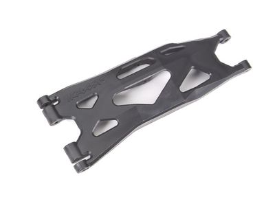 TRA7894, Traxxas Suspension arm, lower, black (1) (left, front or rear) (for use with #7895 X-Maxx WideMaxx suspension kit)