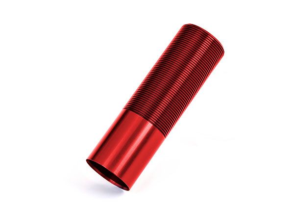 Traxxas Body, GTX shock, medium (aluminum, red-anodized) (1)
