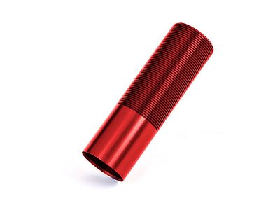 Traxxas Body, GTX shock, medium (aluminum, red-anodized) (1)