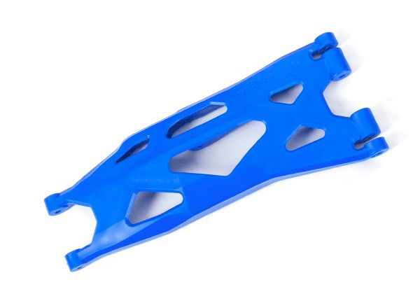 Traxxas Suspension arm, lower, blue (1) (right, front or rear) (for use with #7895 X-Maxx WideMaxx suspension kit)