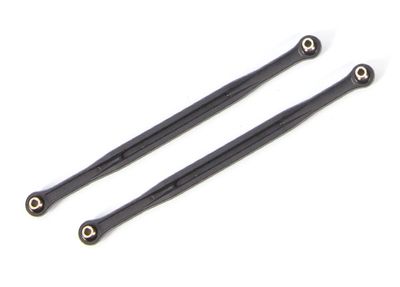 Traxxas Toe links, 202.5mm (187.5mm center to center) (black) (2) (for use with #7895 X-Maxx WideMaxx suspension kit)