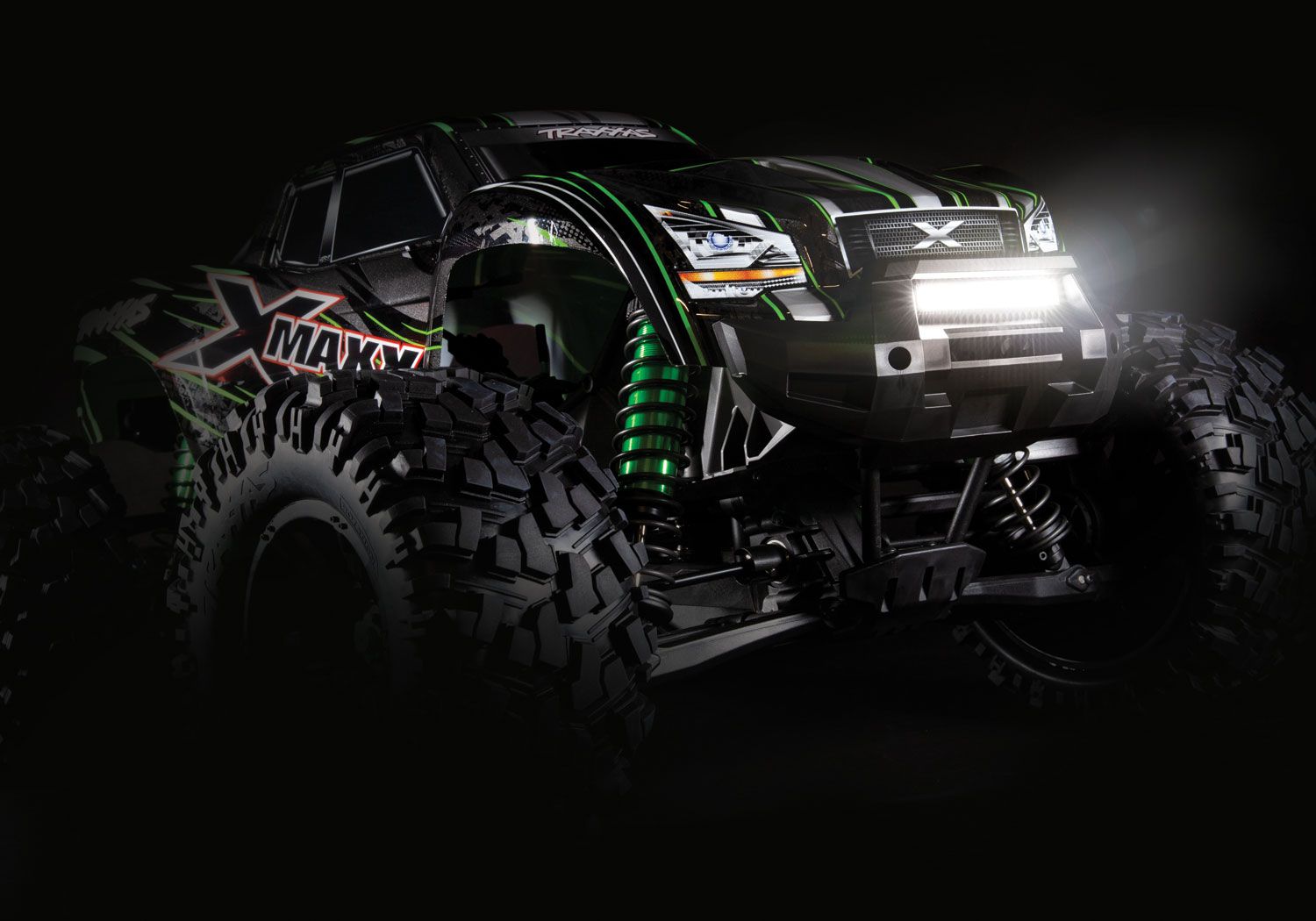 TRA7885, Traxxas X-Maxx/XRT LED Light Kit w/High Voltage Controller