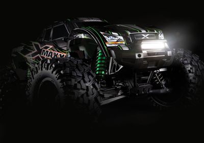 TRA7885, Traxxas X-Maxx/XRT LED Light Kit w/High Voltage Controller