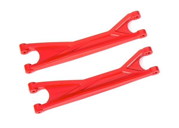 Traxxas Suspension arms, upper, red (left or right, front or rear) (2) (for use with #7895 X-Maxx WideMaxx suspension kit)