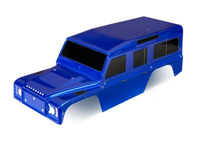 Traxxas Body, Land RoverÔøΩ DefenderÔøΩ, blue (painted)/ decals