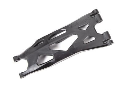 TRA7893, Traxxas Suspension arm, lower, black (1) (right, front or rear) (for use with #7895 X-Maxx WideMaxx suspension kit)